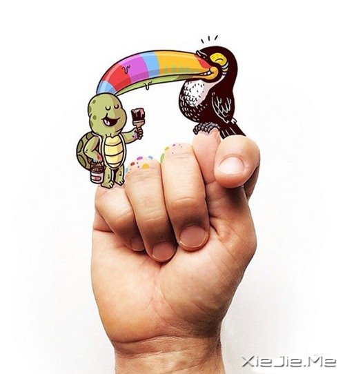 创意手绘插画图片